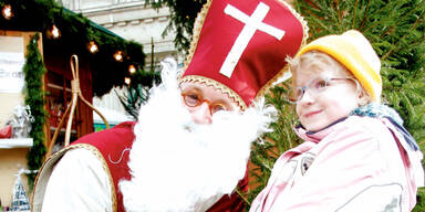 Hier kommt der Heilige Nikolaus