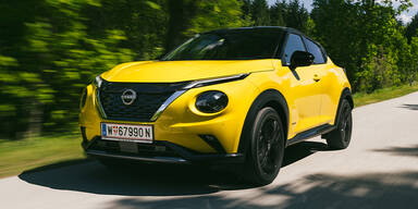 Nissan Juke: Fröhliches Knall-Gelb ist die Signatur-Farbe