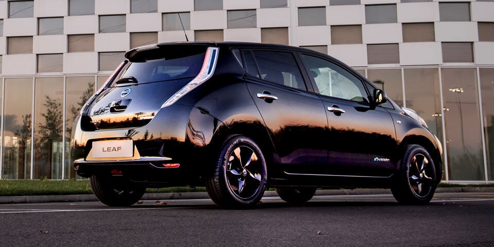 Nissan Leaf startet jetzt als Black Edition