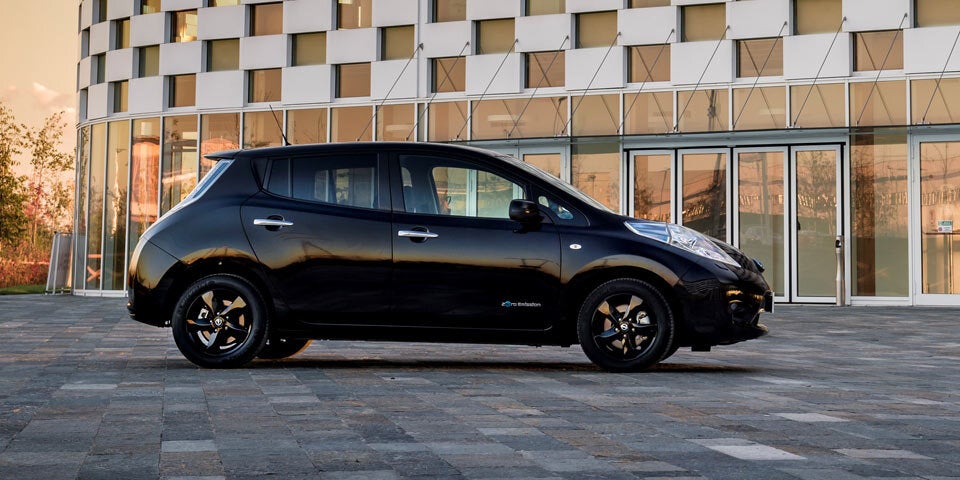 Nissan Leaf startet jetzt als Black Edition