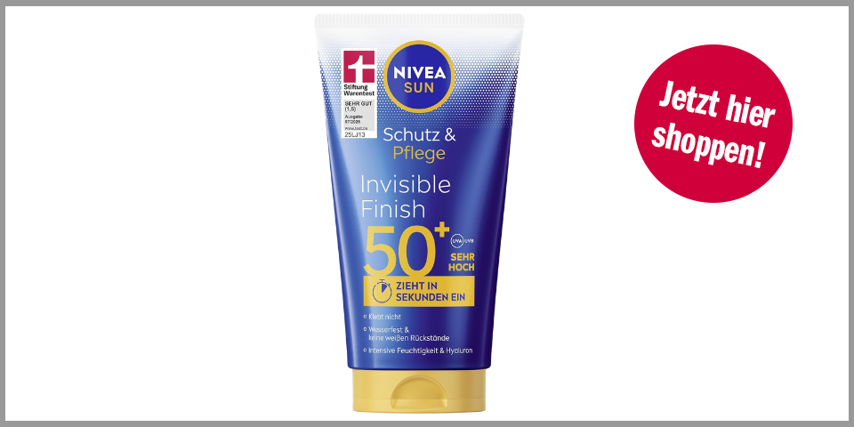 Nivea Bodycreme SPF 50+ 150 ml – für 11,04 Euro bei Amazon* 