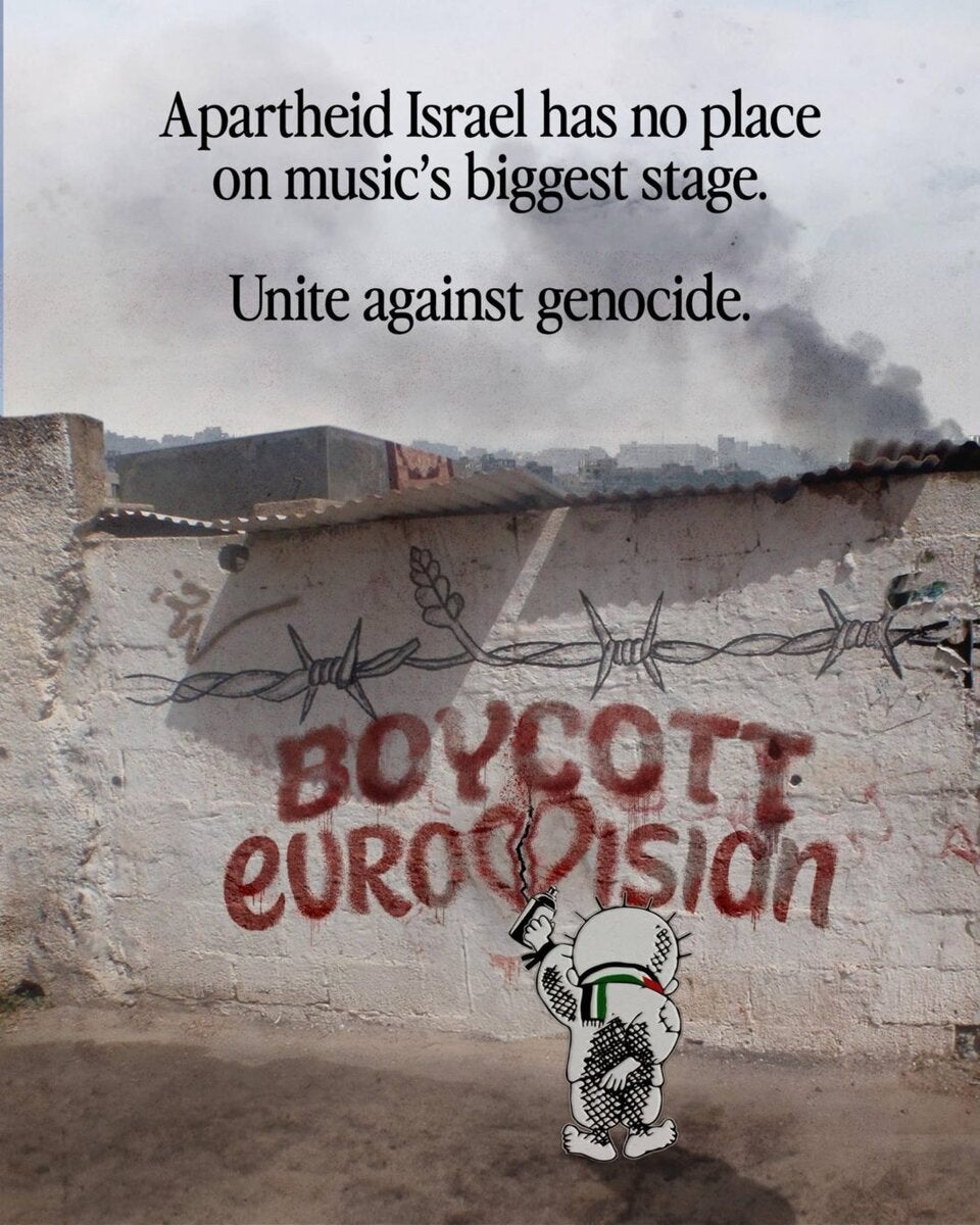 Über 1.000 Stars fordern ESC-Boykott in Wien – von Peter Gabriel bis Roger Waters