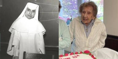 Welt-Rekord! &Auml;lteste Nonne der Welt feiert ihren 112. Geburtstag