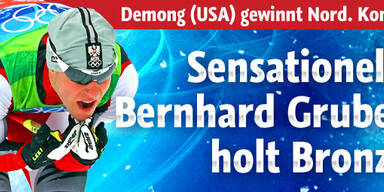 Gruber sichert sich Bronze-Medaille