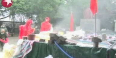 Schwermetall vergiftet Fl&uuml;sse in China