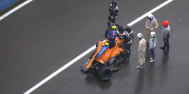 McLarens Norris mit Horror-Dreher in Spa