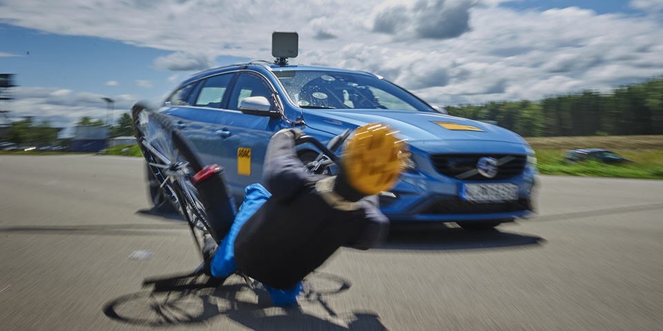 Notbremsassistenten im Test