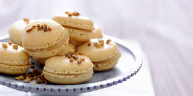 Nougat-Macarons