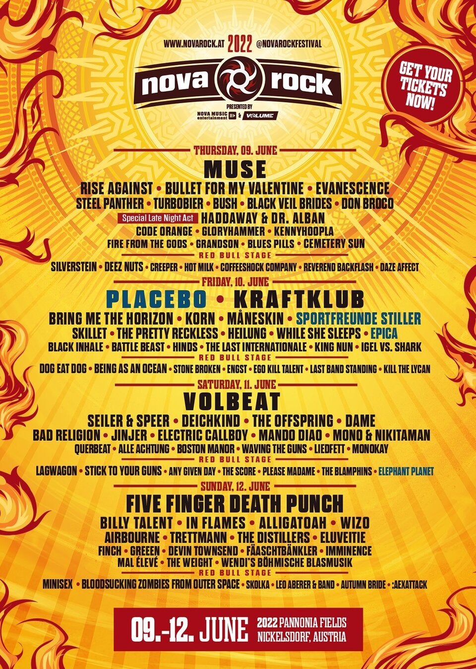 Nova Rock: Placebo ersetzen Foo Fighters