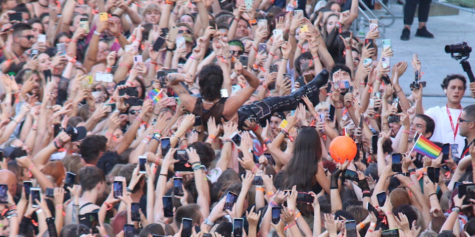 Måneskin versexen die Wiener Stadthalle