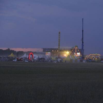 Unwetter legt Nova Rock lahm