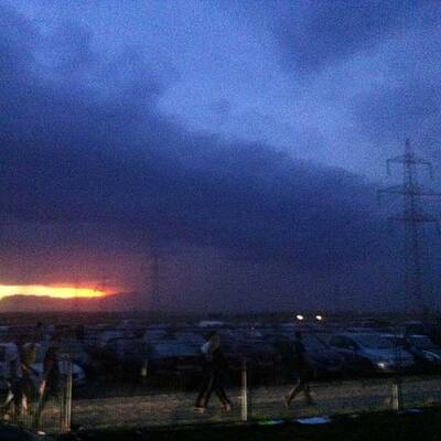 Unwetter legt Nova Rock lahm