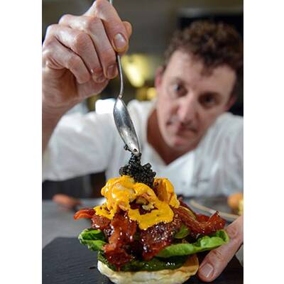 Der Glamburger wird seinem Namen gerecht