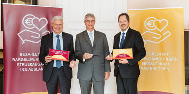 Start für Initiative "Bares ist Wahres"