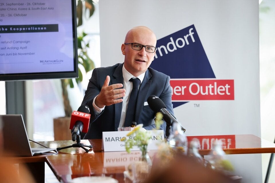 Mario Schwann, General Manager Designer Outlet Parndorf