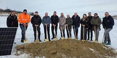 Spatenstich: Ernstbrunn (N&Ouml;) bekommt PV-Anlage