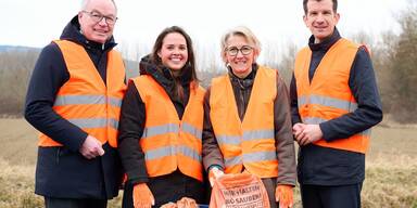 20 Jahre N&Ouml; Fr&uuml;hjahrsputz: Land Nieder&ouml;sterreich und die N&Ouml; Umweltverb&auml;nde setzen gemeinsam ein Zeichen f&uuml;r eine saubere Umwelt.&nbsp;