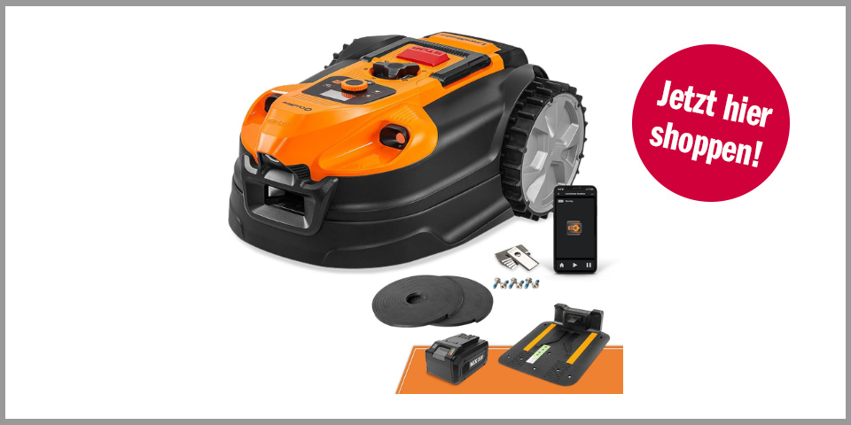 Shopping CH Mähroboter 700 Lawnmaster OcuMow 18 Mähroboter ohne Begrenzungskabel