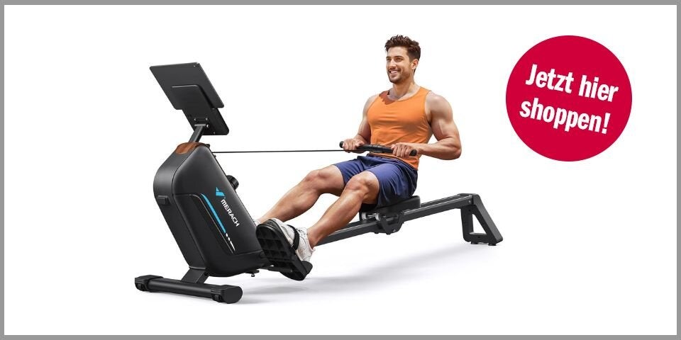 Shopping Channel Rudergerät MERACH Rudergerät für Zuhause, klappbar
