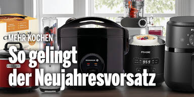 Shopping Channel XL Konsole Mehr kochen Neujahrsvorsatz