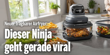 Tragbarer Airfryer neu auf dem Markt: Dieser Ninja geht gerade viral
