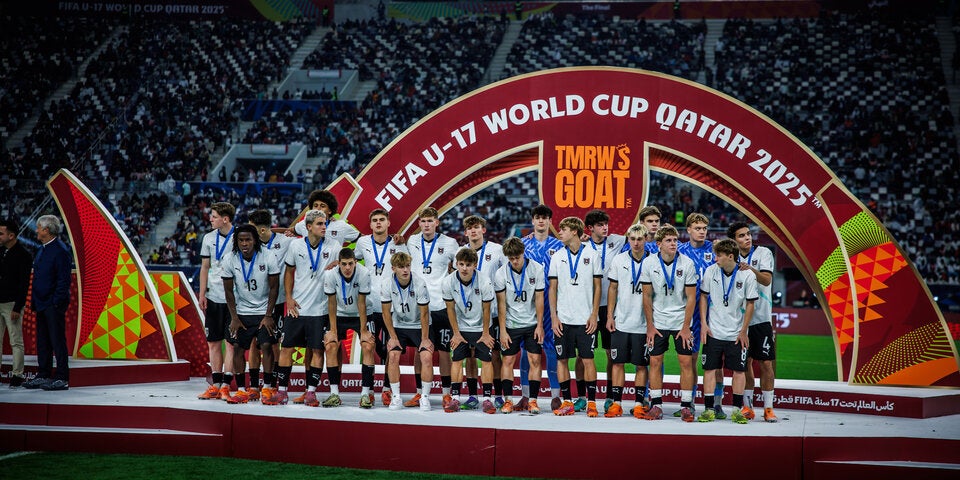 U17-Wunderteam landet in Wien: Großer Empfang am ÖFB-Campus