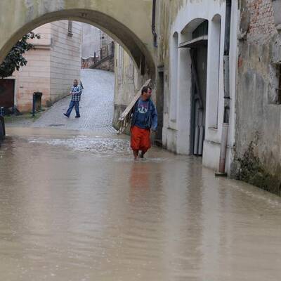 OÖ: Verheerendes Hochwasser in Linz, Steyr & Co.