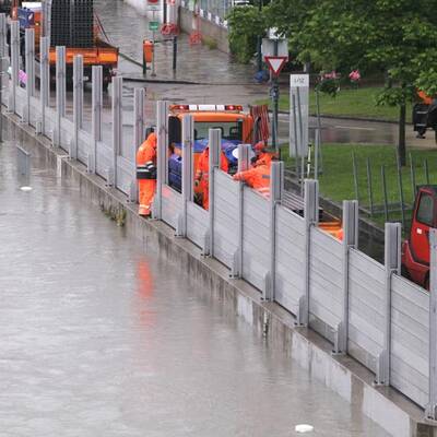 OÖ: Verheerendes Hochwasser in Linz, Steyr & Co.