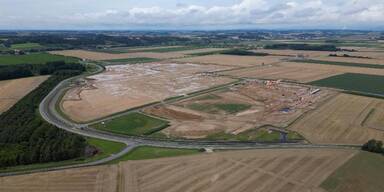 ORF hat Areal gefilmt - Google und DM bauen in Kronstorf