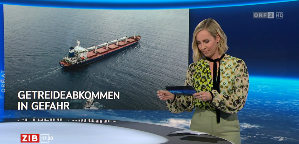 Peinlicher Fauxpas für ORF-Moderatorin Nadja Bernhard in der ZiB