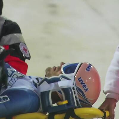 Die Bilder zum Sturz von Andreas Kofler