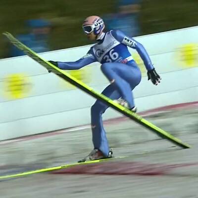 Die Bilder zum Sturz von Andreas Kofler