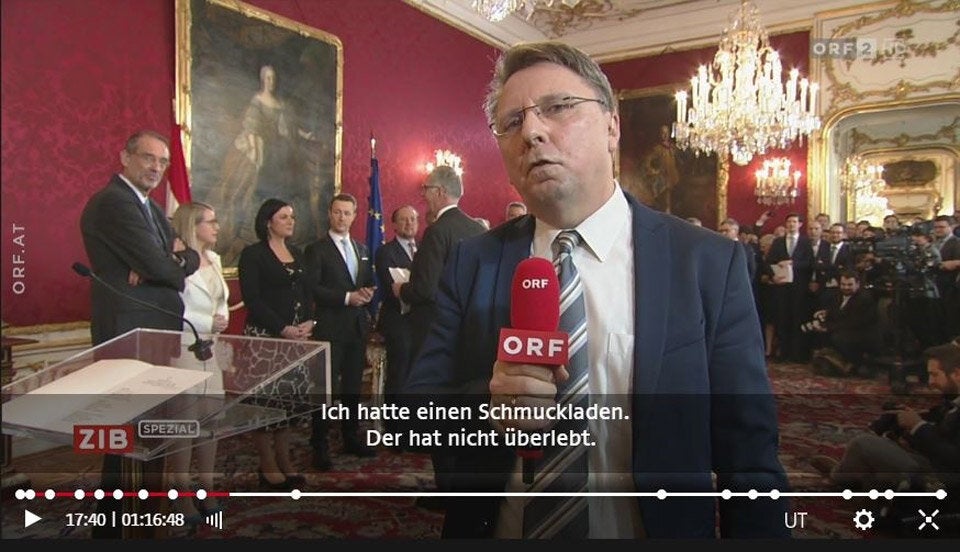 ORF-Panne bei Angelobung wird zum Netz-Hit