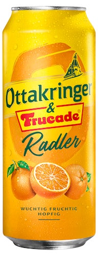 Radler mit Orange in der 0,5l Dose