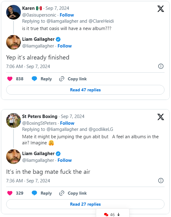 Oasis: Jetzt kommt sogar ein neues Album!