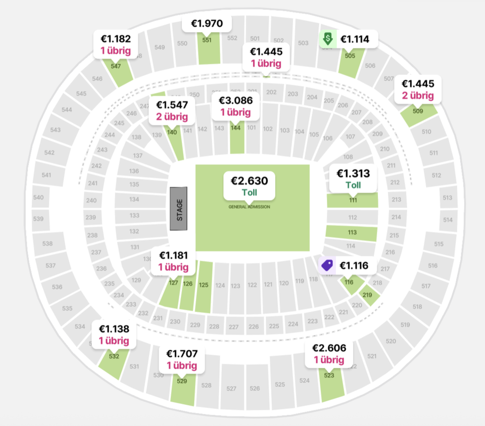 oe24 bei Oasis: Konzert-Urknall zu astronomischen Preisen