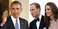 Barack Obama und William & Kate