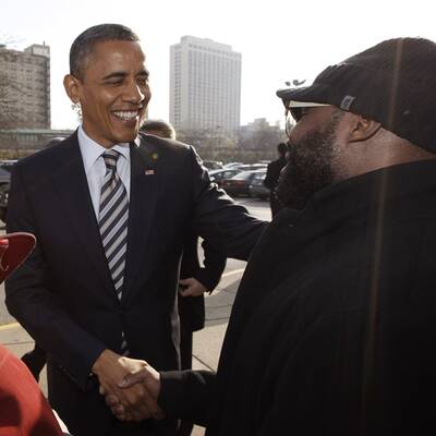 Obama dankt seinen Helfern