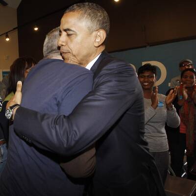 Obama dankt seinen Helfern