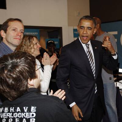 Obama dankt seinen Helfern