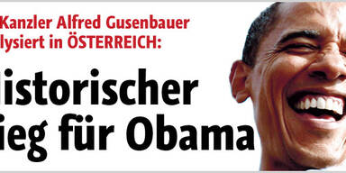 Gusenbauer analysiert Obamas großen Erfolg