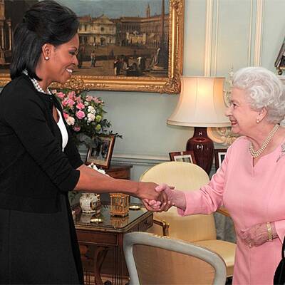 Barack Obama trifft die Queen