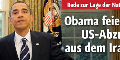 Obama feiert US-Abzug aus dem Irak