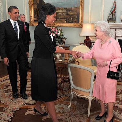 Barack Obama trifft die Queen