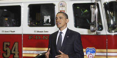 Obama NY Fire Dept.