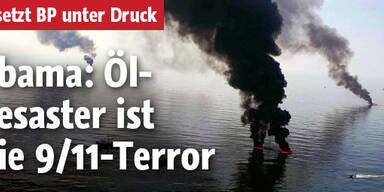 Für Obama ist Ölpest großer Terroranschlag