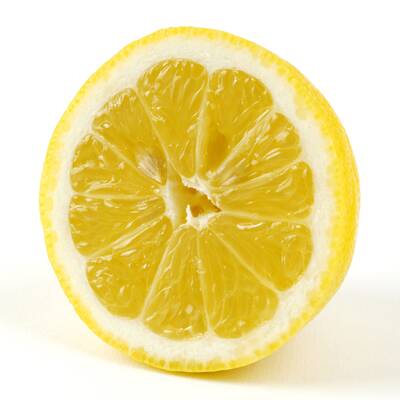 Lebensmittel mit Bleaching-Effekt