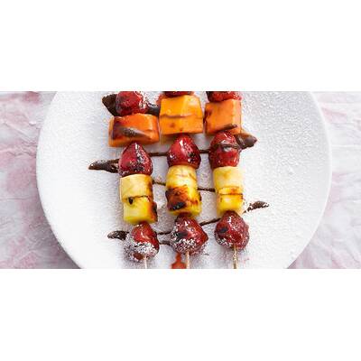 Gegrillte Eisknoedel