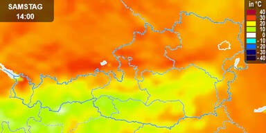 &Ouml;sterreich hei&szlig;er als Spanien