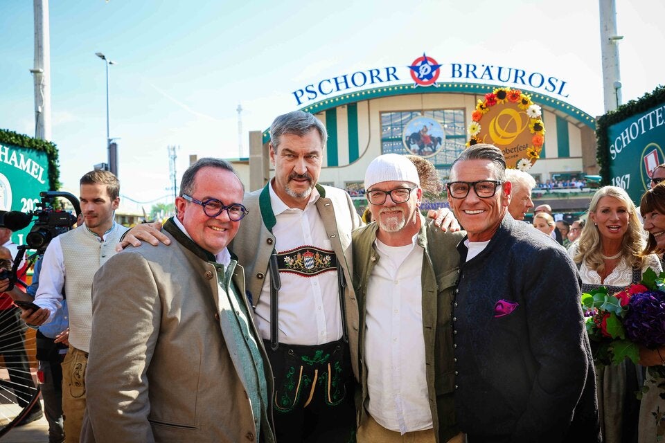 Von Arnie bis Ötzi - eine Wiesn voller Stars